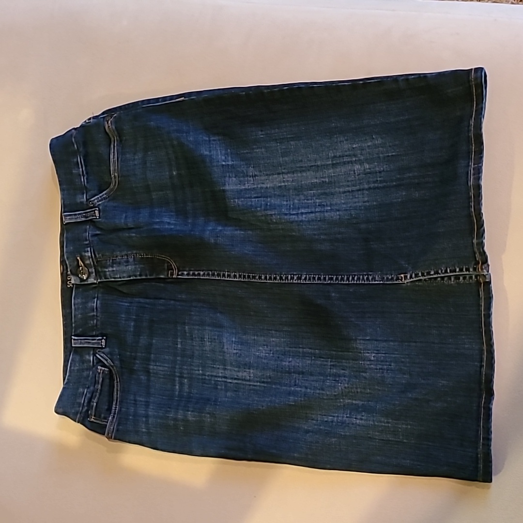 Chico 'So Slimming' Denim Pencil Skirt